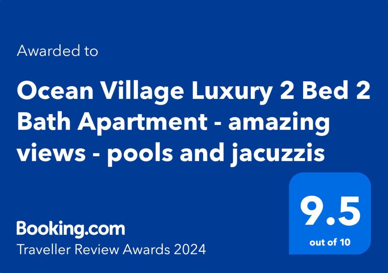Ocean Village Luxury 2 Bed 2 Bath Apartment - Amazing Views - Pools And Jacuzzis Gibraltar Zewnętrze zdjęcie